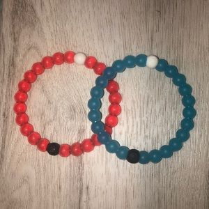 Blue and Red Lokai bracelet